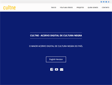 Tablet Screenshot of cultne.com.br
